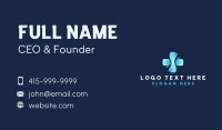 Medical Fluid Cross Business Card Preview