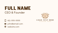 Minimalist Bee Hive Business Card Preview