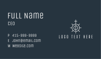 Sun Worship Cross Business Card Image Preview