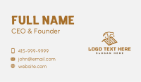 Hammer Roof Home Improvement Business Card Image Preview
