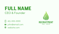Organic Leaf Extract Business Card Image Preview