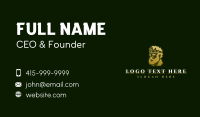 Medieval King Ruler Business Card Image Preview