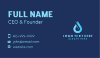 Water Droplet H2O Business Card Image Preview