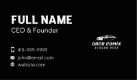 Sports Car Auto Detailing Business Card Image Preview