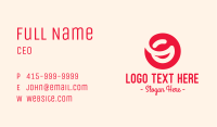 Abstract Circle Curve Business Card Image Preview