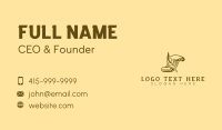 Feather Quill Document Business Card Preview