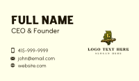 Illinois Wildlife Salamander Business Card Preview