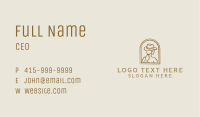 Cowgirl Hat Fashion Business Card Image Preview