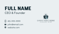 Bible Cross Scripture Business Card Image Preview