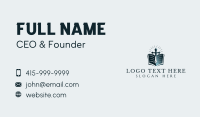 Bible Cross Scripture Business Card Preview