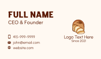 Loaf Bread Bakery Business Card Image Preview