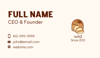 Loaf Bread Bakery Business Card Image Preview