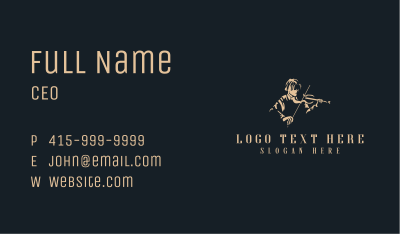 Violin Instrument Musician Business Card Image Preview