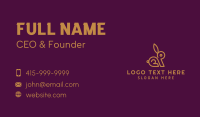 Golden Hare Advertising Business Card Preview