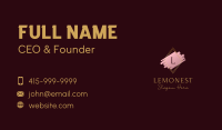 Premium Boutique Lettermark Business Card Design