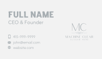 Luxury Generic Minimalist Letter Business Card Image Preview