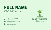 Green Tree Park  Business Card Preview