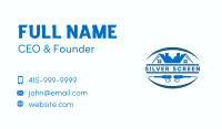 Pressure Washing Cleaning Business Card Design