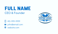 Pressure Washing Cleaning Business Card Image Preview