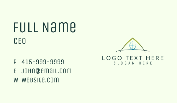 House Roof Realty Business Card Design Image Preview