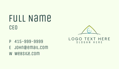 House Roof Realty Business Card Image Preview