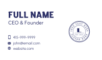 School Lettermark Emblem Business Card Image Preview
