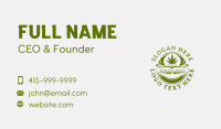 Organic Marijuana Weed Business Card Image Preview