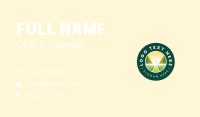 Farming Field Sunrise Business Card Preview