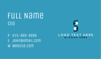 Letter S Light Bulbs Business Card Image Preview