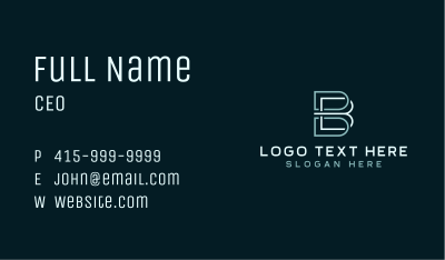 Professional Advertising Startup Business Card Image Preview