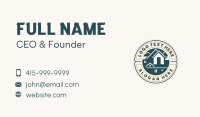 Roofing Property Roof Business Card Preview