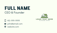 Greenhouse Lawn Plant Business Card Design