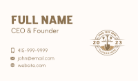 Shovel Gardening Lawn Care Business Card Image Preview