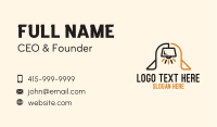 Lamp Arch Business Card Design