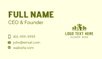 Green House Landscape Business Card Image Preview