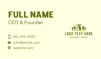 Green House Landscape Business Card Design