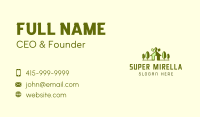 Green House Landscape Business Card Image Preview