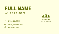 Green House Landscape Business Card Image Preview