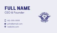 Cargo Wings Lettermark Business Card Image Preview