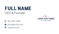 Chili Pepper Wordmark Business Card Design