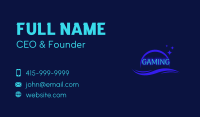 Night Sea Wordmark Business Card Image Preview
