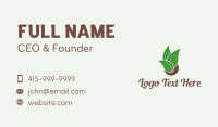 Eco Friendly Plant Business Card Image Preview