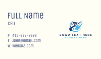 Splash Pressure Wash Cleaning Business Card Image Preview