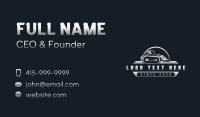 Industrial Loader Machinery Business Card Preview