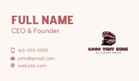 Double Decker Bus Vehicle Business Card Image Preview