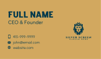 Luxury Lion Business Business Card Image Preview