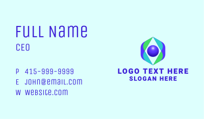 Global Accounting Sphere  Business Card