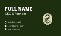 Weed Tea Beverage Business Card Image Preview