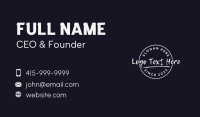 White Creative Graffiti Business Card Image Preview