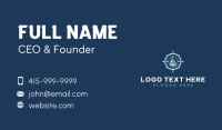 Nautical Compass Sailing Business Card Image Preview